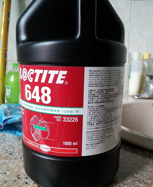 樂泰648固持膠