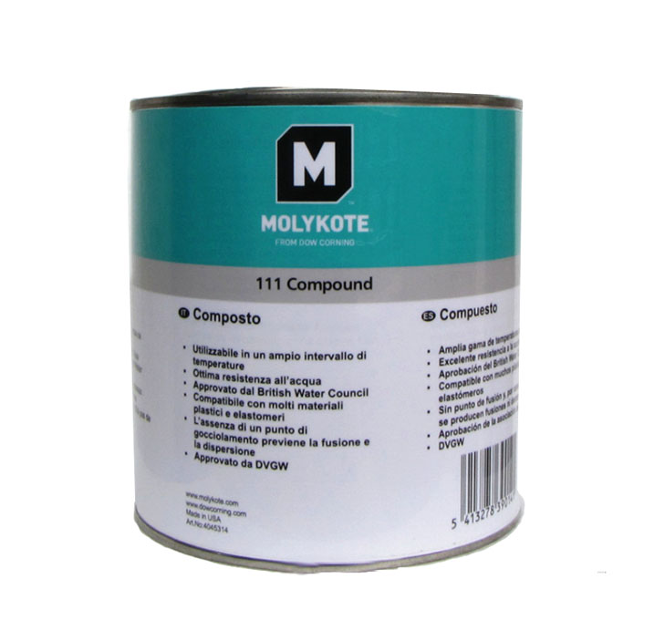 道康寧Molykote摩力克DC111閥門密封潤滑脂|摩力克DC111高粘度潤滑硅脂