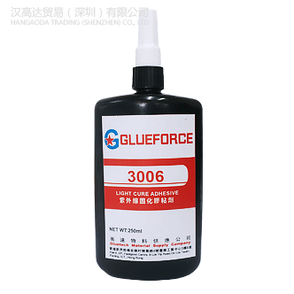 Glueforce 3006UV膠水-TDS下載—漢高達(dá)