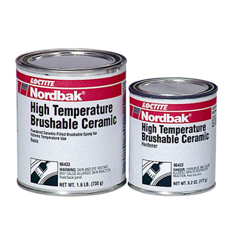 樂泰98433耐磨防護(hù)劑-Loctite Nordbak High Temperature Brushable Ceramic