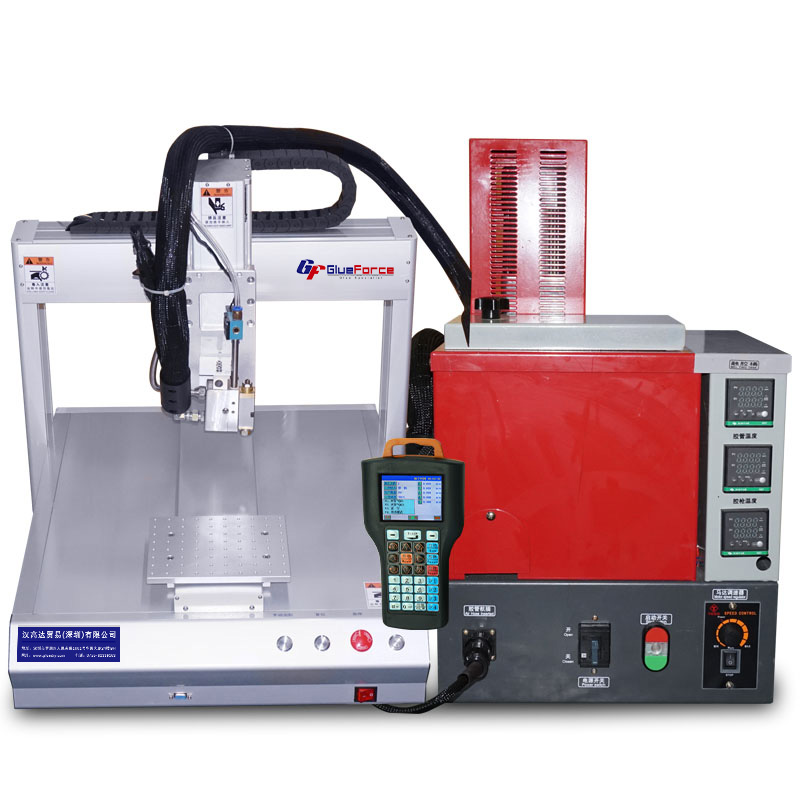  固科/Glueforce 10公斤裝三軸全自動熱熔點膠機TZ-RL331-漢高達